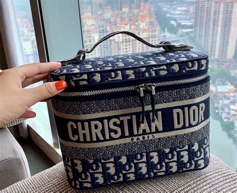 dior vanity bag mini|christian dior luggage set.